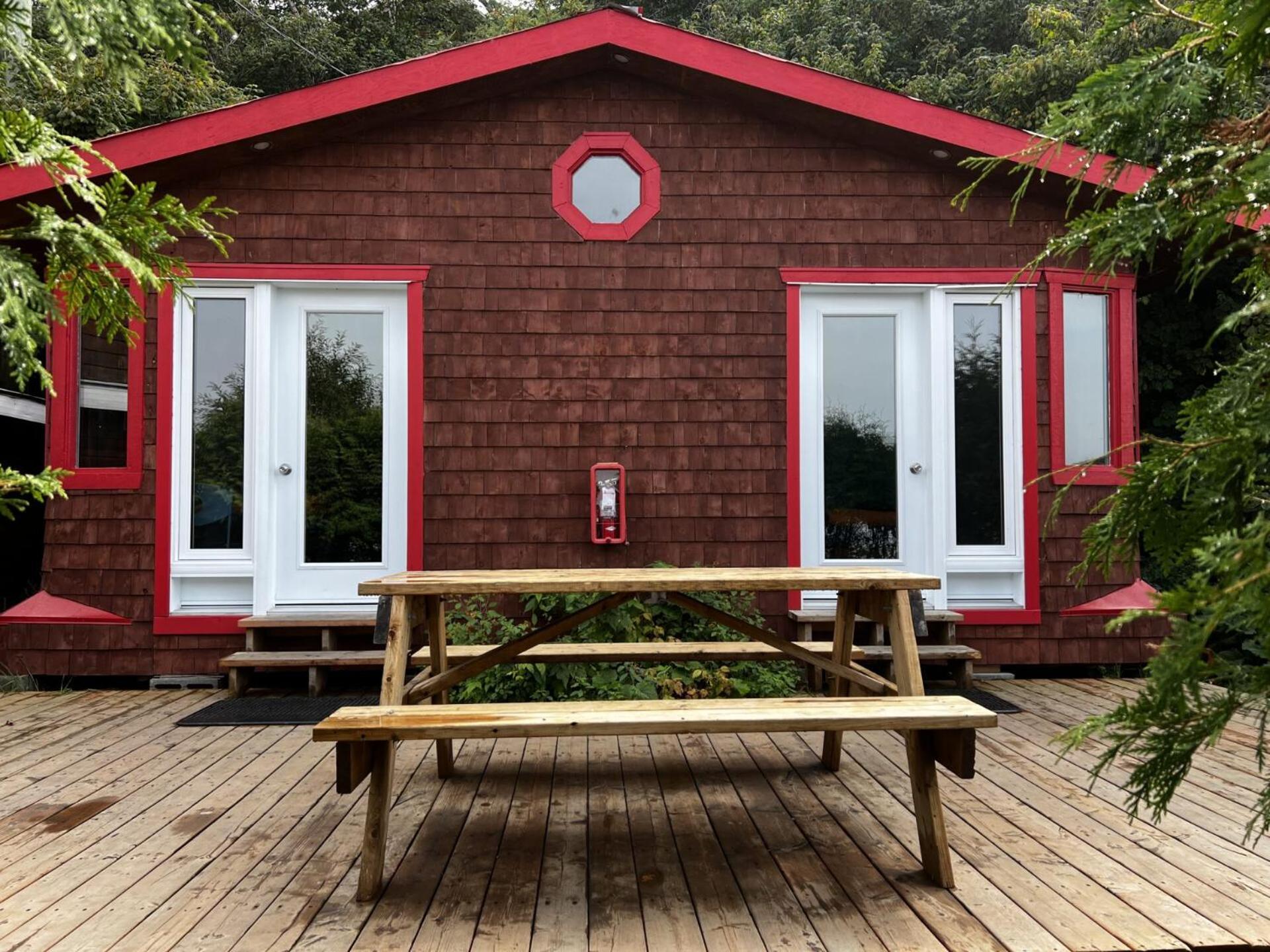 Auberge Festive Sea Shack Sainte Anne-des-Chênes Buitenkant foto