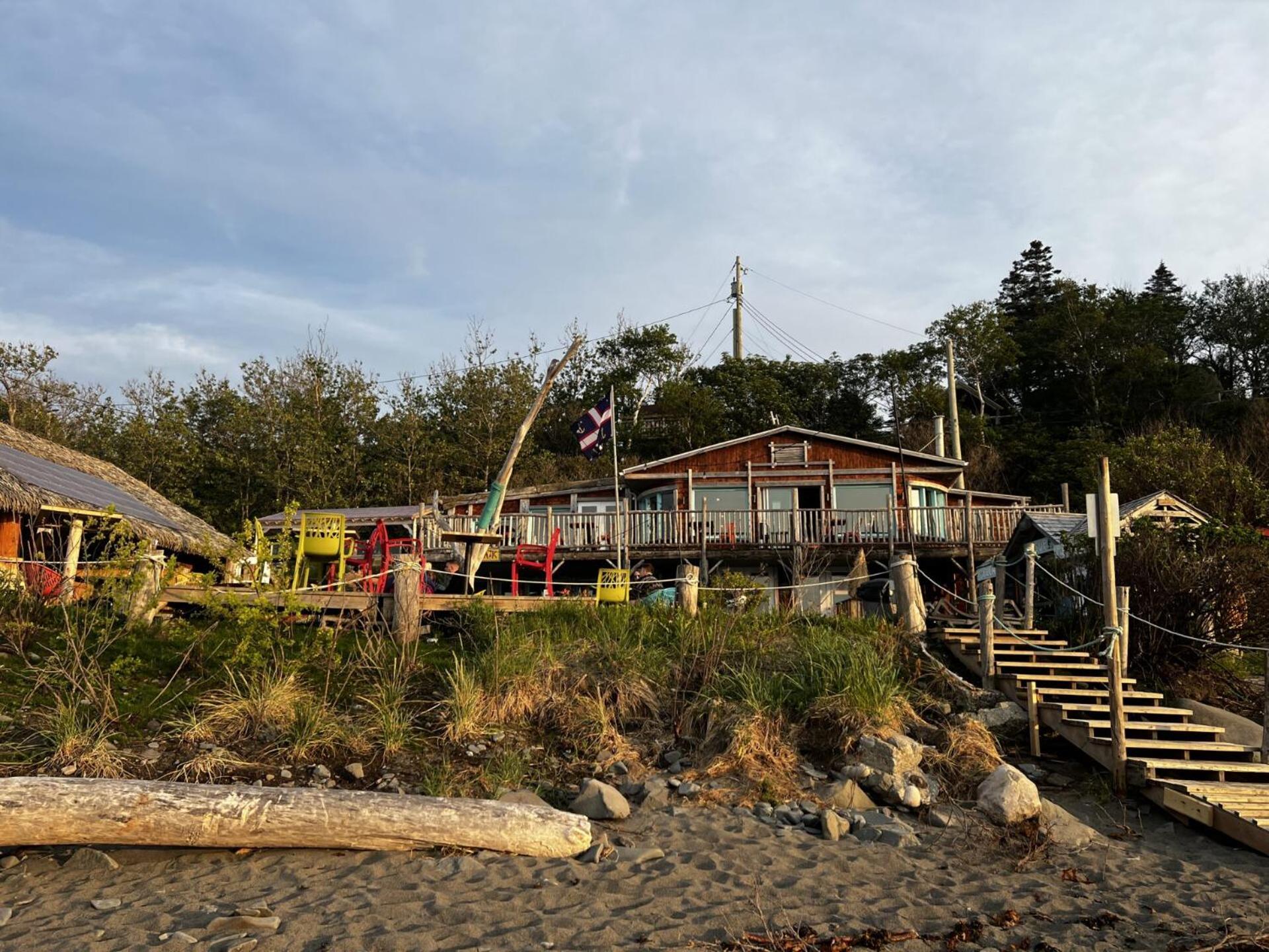 Auberge Festive Sea Shack Sainte Anne-des-Chênes Buitenkant foto